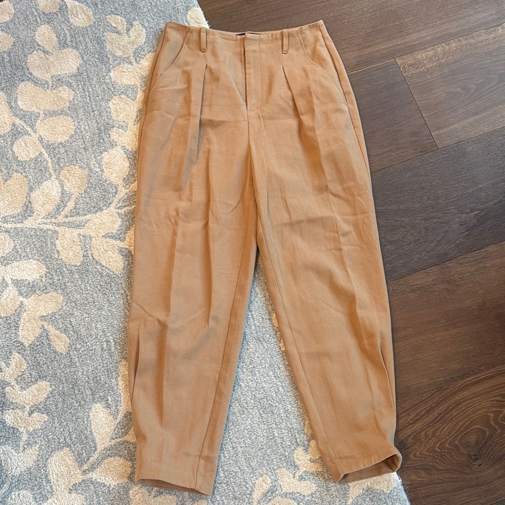 INTERMIX Women's Tan Trousers